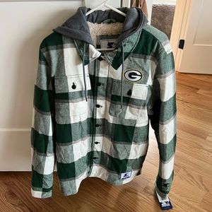 Women’s NFL Green Bay Packers Flannel Jacket